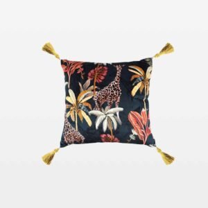 Botanical Print Throw Pillow